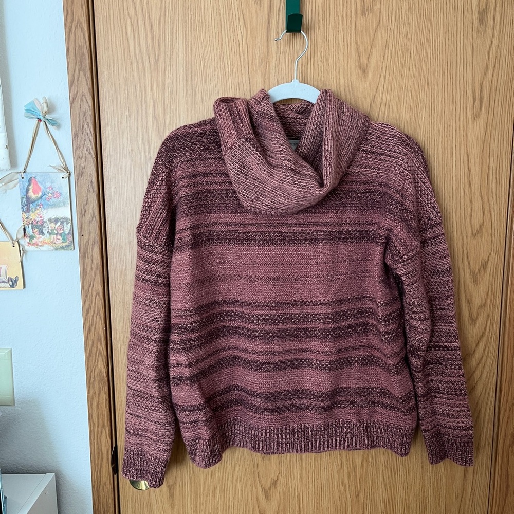 Garnet Hill | 100% cashmere cowl neck sweater